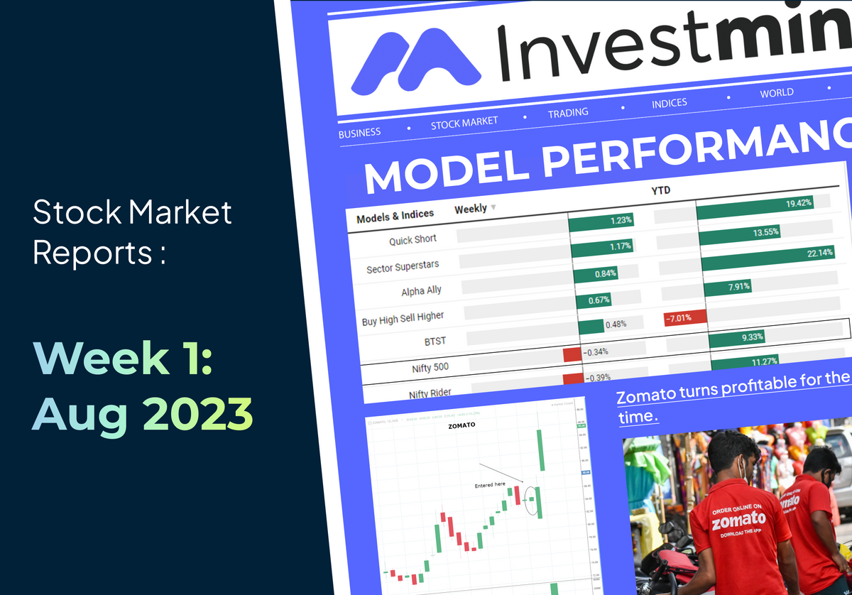 Weekly Stock Market Report: August- Week 1, 2023