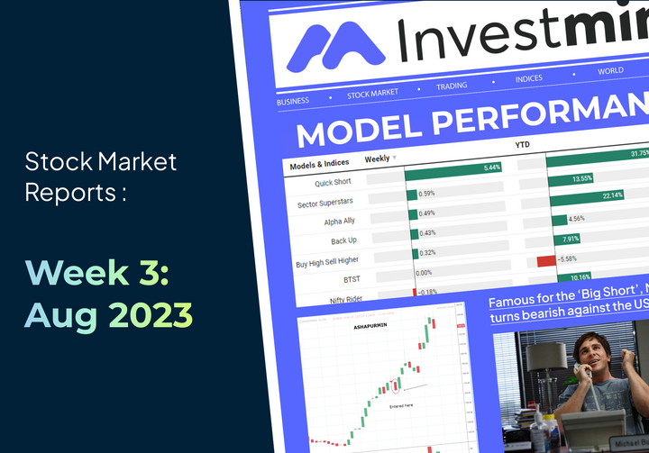 Weekly Stock Market Report: August- Week 3, 2023